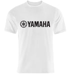 T-shirt maglietta Yamaha - Colore Bianco - logo nero - Taglia S