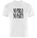 T-shirt maglietta No Pirlo No Party Juventus - Colore Bianco - Taglia S