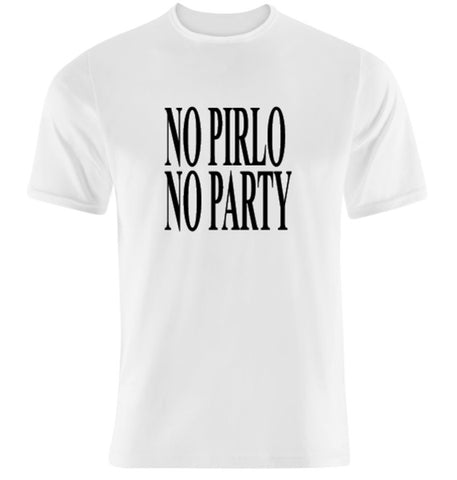 T-shirt maglietta No Pirlo No Party Juventus - Colore Bianco - Taglia S