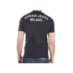 Armani Jeans - M6H07 - F8 - maglietta uomo - Taglia 3XL - colore Nero