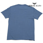 Armani Jeans - M6H16 - BY/80 - maglietta uomo - Taglia 3XL - Bluette