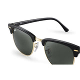 Ray-Ban Clubmaster - RB3016 W0365 49-21 - Neri e Lenti Verdi G-15