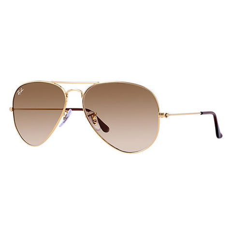 Ray-Ban Aviator Gradient - Oro e Lenti Marroni Sfumate - RB3025 001/51