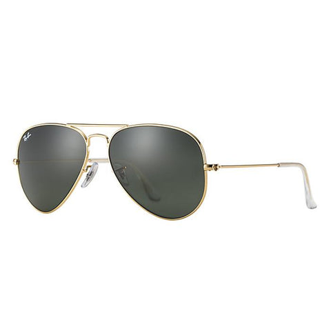 Ray-Ban Aviator Classic - Oro e Lenti Verdi G-15 - RB3025 L0205 58-14