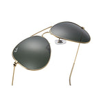 Ray-Ban Aviator Classic - Oro e Lenti Verdi G-15 - RB3025 L0205 58-14