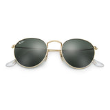 Ray-Ban Round Metal - Oro con Lenti Verdi G-15 - RB3447 001 50-21