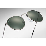 Ray-Ban Round Metal - Neri con Lenti Verdi G-15 - RB3447 029 50-21