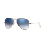 Ray-Ban Aviator Gradient-Oro-Lenti Azzurro Sfumata-RB3025 001/3F 58-14