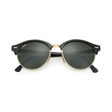 Ray-Ban Clubround - Neri - Lenti Verdi G-15 classiche-RB4246 901 51-19