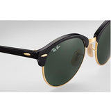 Ray-Ban Clubround - Neri - Lenti Verdi G-15 classiche-RB4246 901 51-19