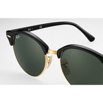 Ray-Ban Clubround - Neri - Lenti Verdi G-15 classiche-RB4246 901 51-19