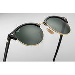 Ray-Ban Clubround - Neri - Lenti Verdi G-15 classiche-RB4246 901 51-19