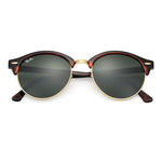 Ray-Ban Clubround - Tartaruga - Lenti Verdi G-15 - RB4246 990 51-19