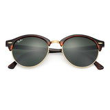 Ray-Ban Clubround - Tartaruga - Lenti Verdi G-15 - RB4246 990 51-19