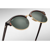 Ray-Ban Clubround - Tartaruga - Lenti Verdi G-15 - RB4246 990 51-19