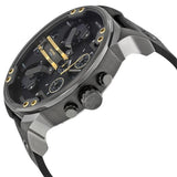 Orologio Uomo Diesel DZ7348 Mr Daddy 2.0 - Pelle e Quadrante Nero/Oro