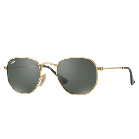 Ray-Ban Hexagonal Flat Lenses - Oro - Lenti Verdi - RB3548N 001 51-21