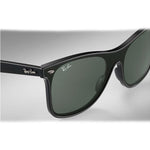 Ray-Ban Blaze Wayfarer - Montatura Nera - Lenti Verdi - RB4440N 601/71