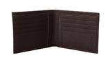 Portafoglio Bifold in pelle marrone miliardario italiano