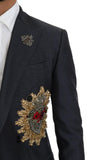 Blazer Cuore SICILY in cristallo grigio Dolce & Gabbana - IT44-XS