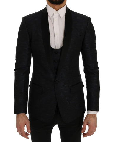 Blazer 2 pezzi MARTINI Slim Dolce & Gabbana blu - Taglia IT48-M