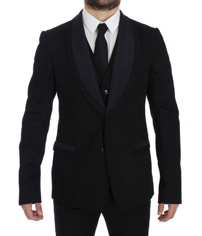 Blazer elasticizzato Dolce & Gabbana Black Torero slim fit - IT52-XL