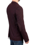 Blazer a due bottoni GF Ferre in misto lana bordeaux - Taglia IT48-M