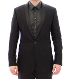 Blazer da smoking sottile in oro nero Dolce & Gabbana - IT54-XXL