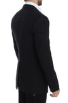 Dolce & Gabbana Giacca slim fit nera in lana stretch - Taglia IT48-M