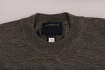 Pullover Cavalli in lana grigio girocollo - Taglia M