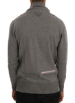 Pullover in cotone grigio Daniele Alessandrini - IT52-XL