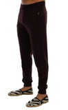 Pantaloni sportivi Dolce & Gabbana Purple Cashmere Gym Training - L