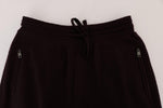 Pantaloni sportivi Dolce & Gabbana Purple Cashmere Gym Training - L