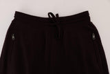 Pantaloni sportivi da allenamento Dolce&Gabbana Purple Cashmere Gym-S