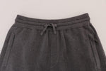 Pantaloni sportivi Dolce & Gabbana Grigio Cashmere Gym - Taglia L