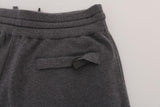 Pantaloni sportivi Dolce & Gabbana Grigio Cashmere Gym - Taglia L