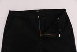 Pantaloni in cotone stretch nero aderente Costume National - IT52-XL