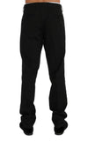 Pantaloni Formali in Cotone Rayon Dolce & Gabbana Nero - Taglia IT50-L