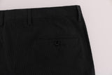 Pantaloni formali cotone a righe blu Dolce&Gabbana-IT52-XL