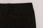 Pantaloni formali cotone a righe marrone Dolce&Gabbana-IT56-XXL- I7056M