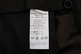 Pantaloni formali cotone a righe marrone Dolce&Gabbana-IT54-XL