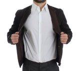 Biker Cappotto in pelle marrone Dolce & Gabbana - Taglia IT48-M