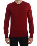 Pullover girocollo in cashmere rosso Dolce & Gabbana-IT56-XXL