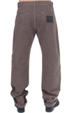 Pantaloni casual regular fit in cotone marrone GF - Taglia IT48-M