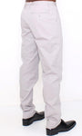 Pantaloni chino slim fit in cotone grigio Dolce & Gabbana - IT54-XXL