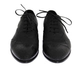 Scarpe derby -pelle con pelle di rana nera Dolce & Gabbana - EU44-US11