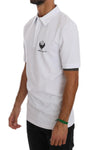 T-Shirt in cotone stretch bianco di Frankie Morello - Taglia S