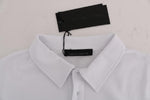 T-Shirt in cotone stretch bianco di Frankie Morello - Taglia S