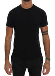 T-Shirt Girocollo in cotone nero di Alessandra Daniele - Taglia M