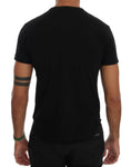 T-Shirt Girocollo in cotone nero di Alessandra Daniele - Taglia M